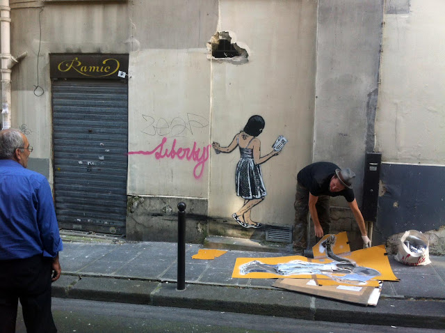 Street Art By Nick Walker In Paris, France. 2