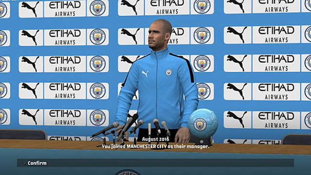 Pes 2017 Manchester City Press Room Manager Kits 2020