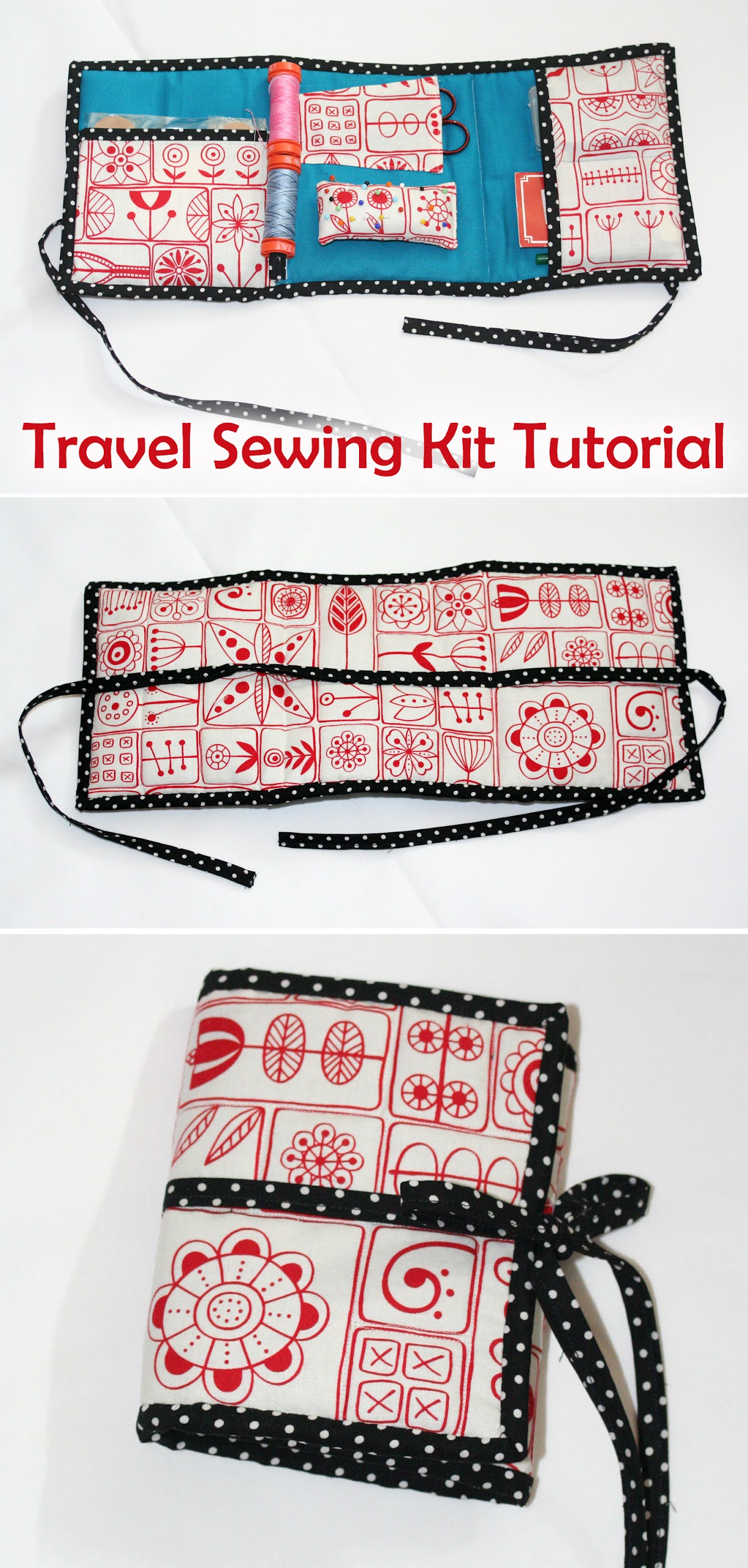 Mini Travel Sewing Kit, Beginner Mini Sewing Box Pocket Folding Sewing Kit