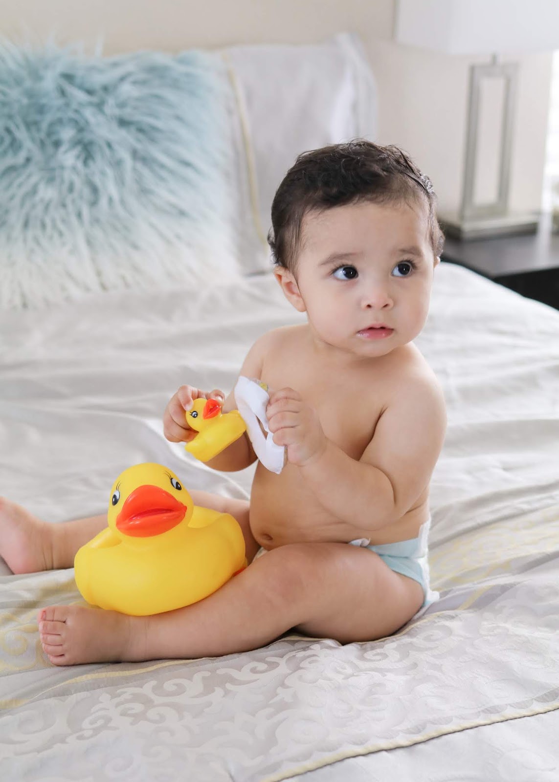 Mommy bit Baby's Bath time Routine Lil bits of Chic