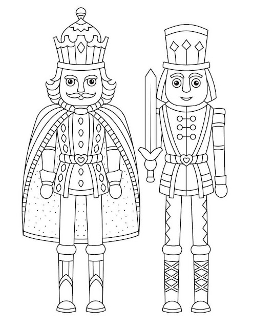Free Printable Nutcracker Coloring Pages For Kids