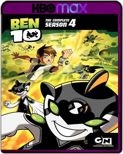 Ben 10: Season 4 (2007-2008) 1080p HMAX WEB-DL Dual Latino-Inglés [No Subt.] (Serie de TV. Animación)
