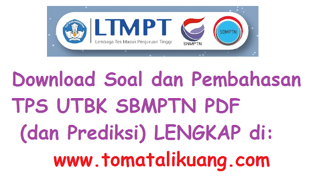 Soal Utbk Sbmptn Tps 2019