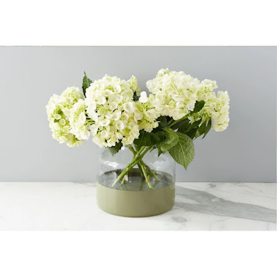 White Flower Vase