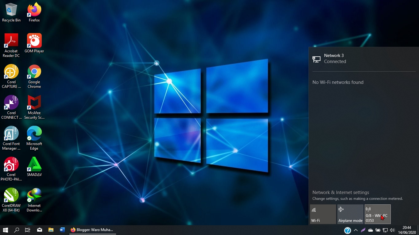 Cara Berbagi Koneksi Internet dari HP (Smartphone) ke Laptop/PC dengan