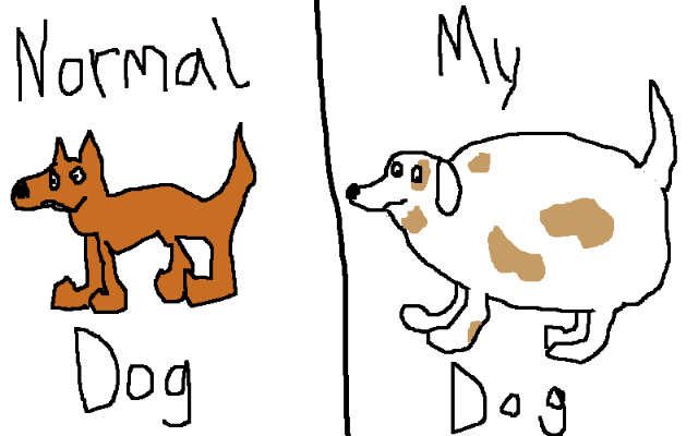 Paint Avant-Garde: Normal dog, my dog