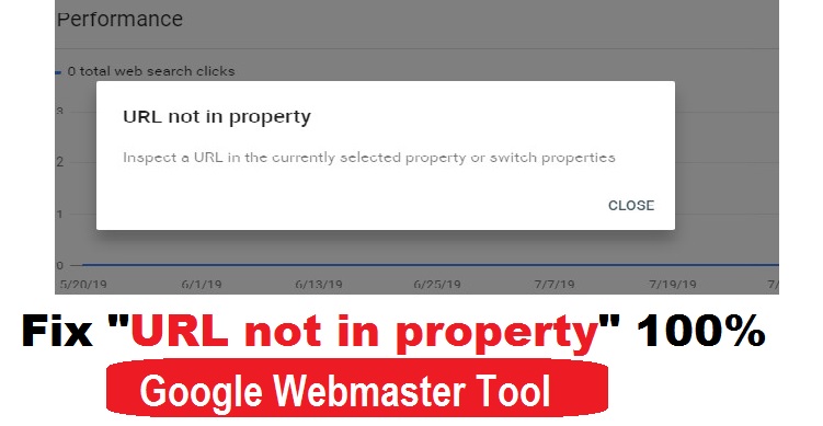 How To Fix "URL not in property" Errors In Google