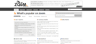 Zoom Feed Aggregator Blogger Template is a Quality rss base Blogger template