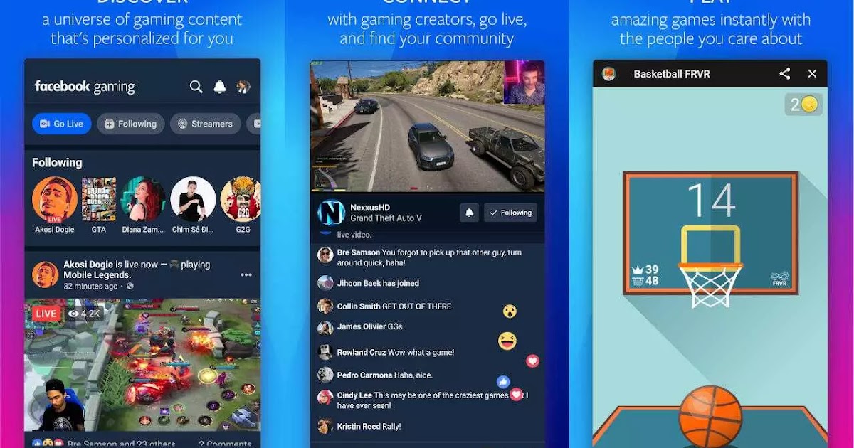 Download App Facebook Gaming