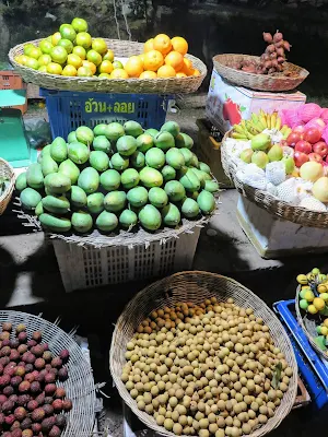 Fruit at the Psa Plaew 60 night market in Siem Reap Cambodia