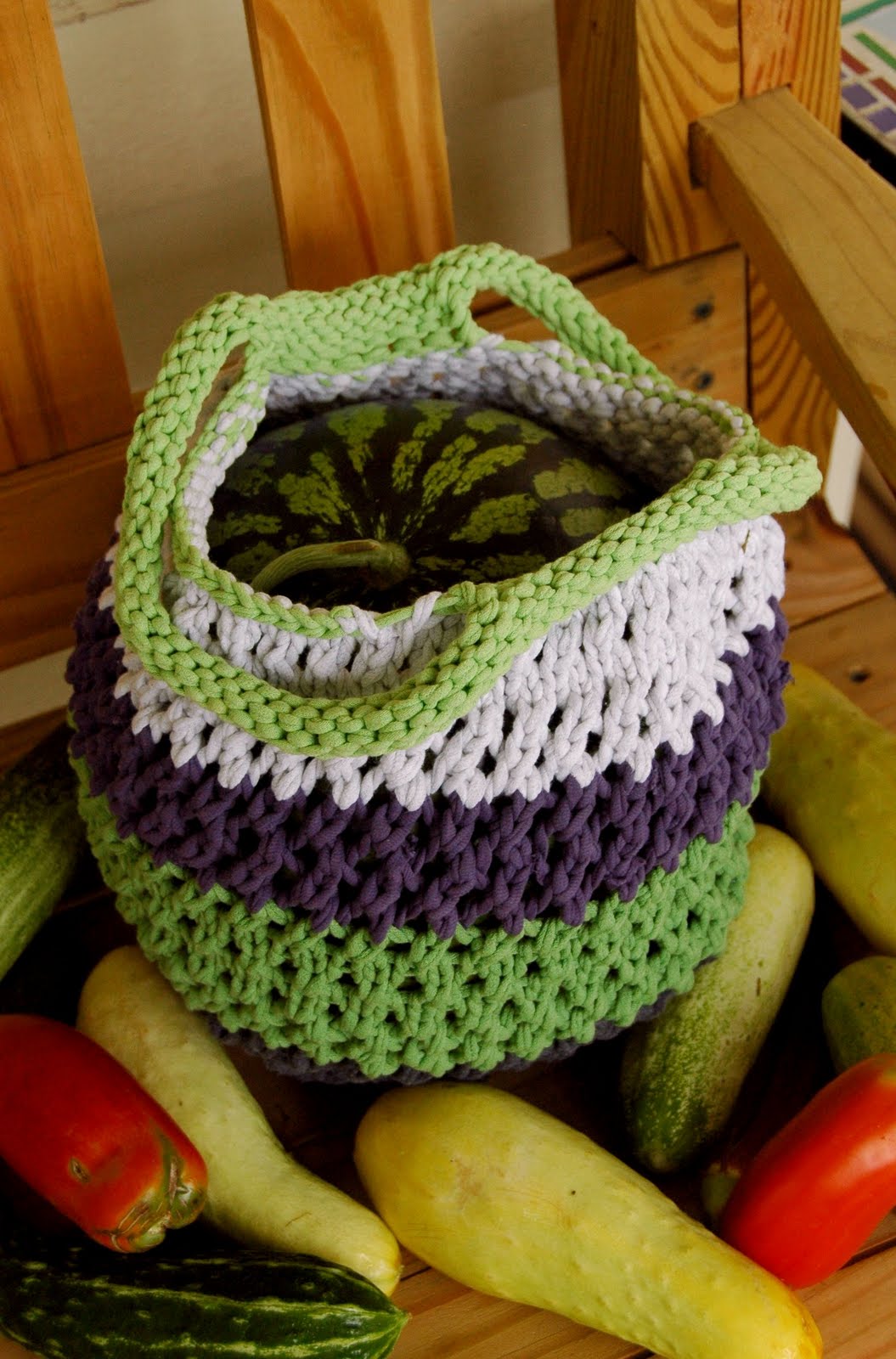 Kara Hobbs Portfolio The Tyarn Collection Market Bags