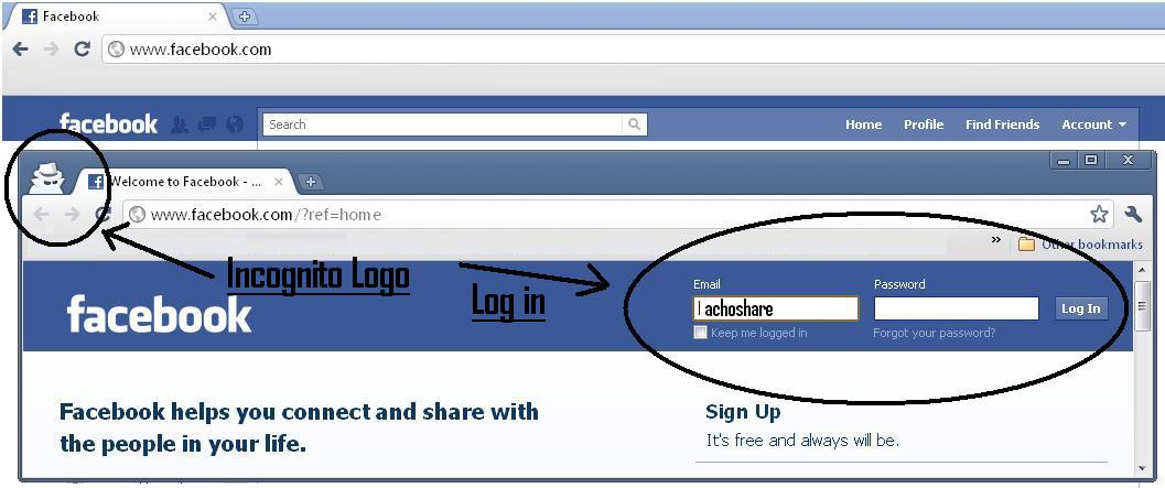how to open multiple facebook accounts in chrome