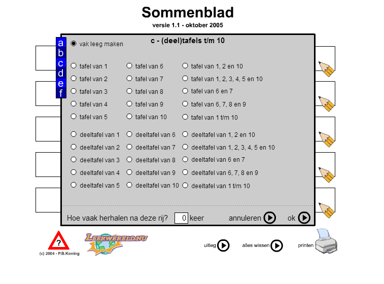 Kleurplaat Tafels Oefenen - Kleurplaten Van Tafelsommen - Kleurplaat Op