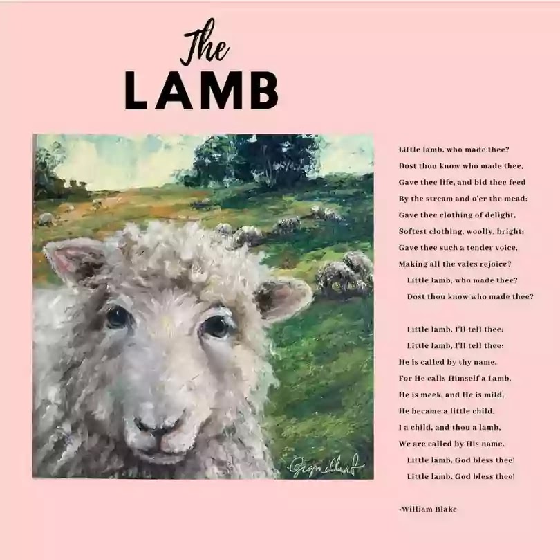 The Lamb By William Blake Summary And Analysis The Lamb By William Blake Summary And Analysis