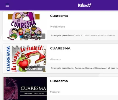 https://create.kahoot.it/search?filter=1&query=cuaresma&tags=cuaresma