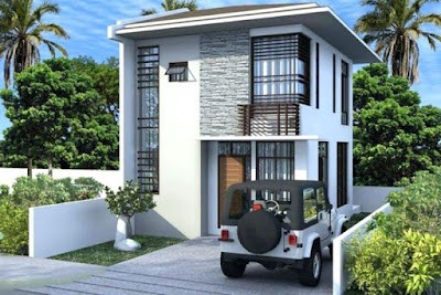 2 Storey Minimalist House Designs