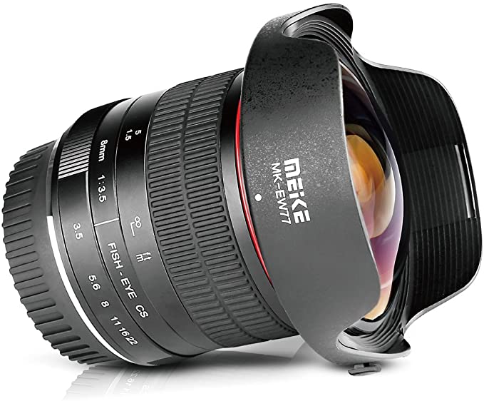 Lenses Best Buy Meike 8mm f3.5 Fisheye Lens Ultra Wide Angle for Canon EF Mount cameras