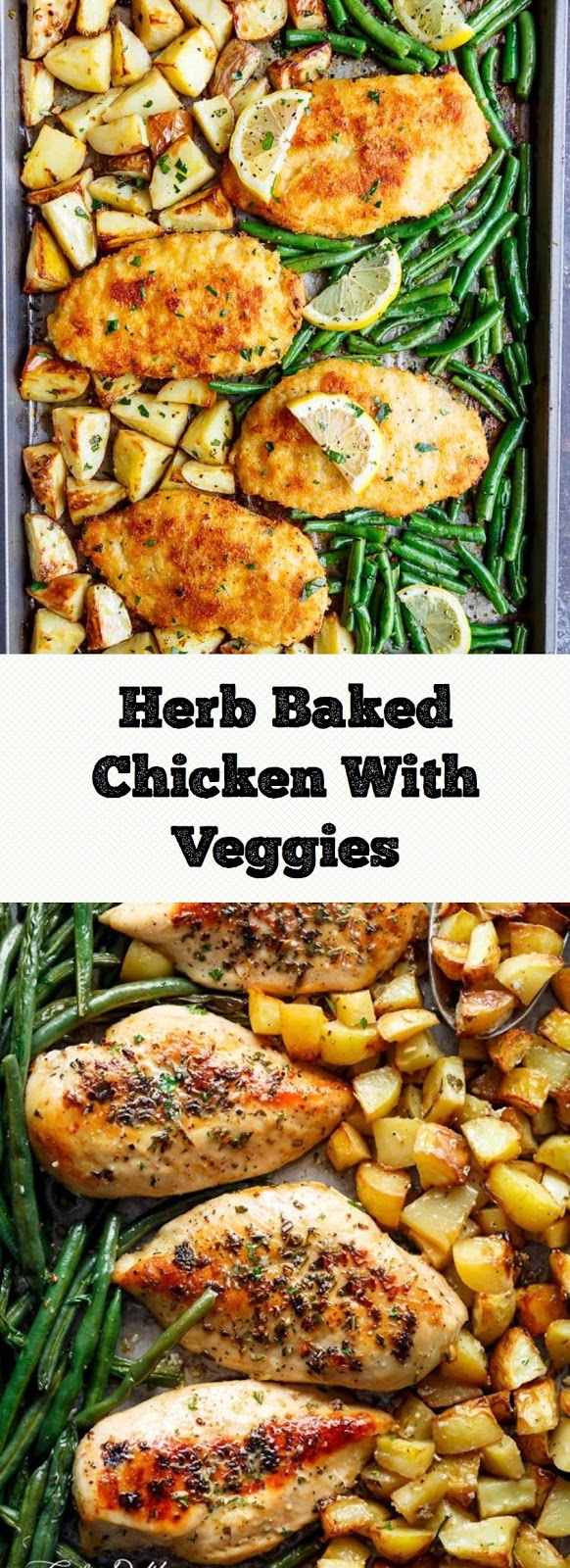 Herb Baked Chicken With Veggies Best Of Top Recipes