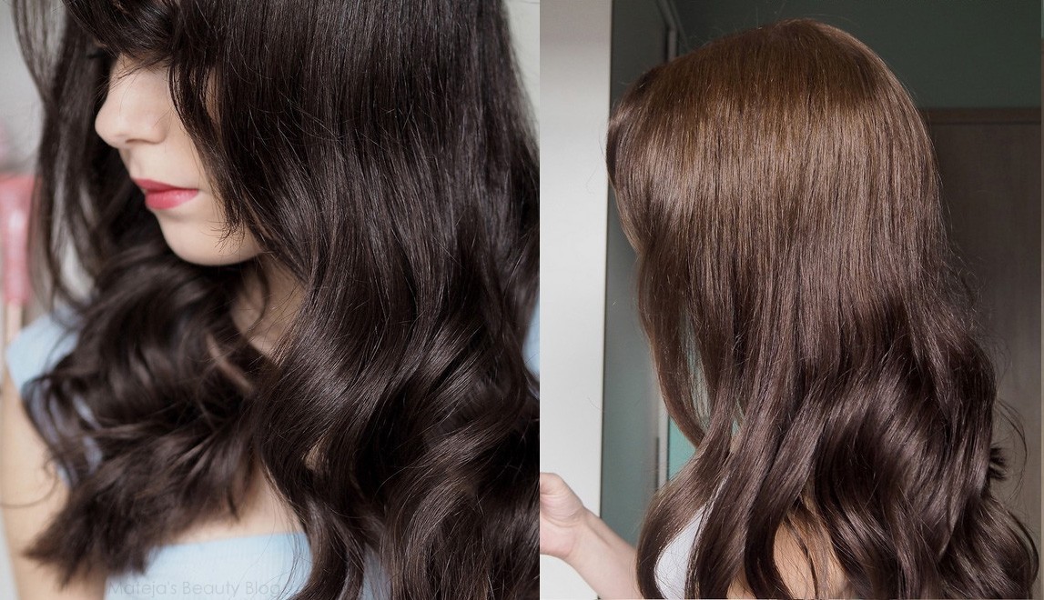 How I Got My Hair Colour Bleaching Lightening Dark Brown Hair Colouring And Toning Mateja S Beauty Blog