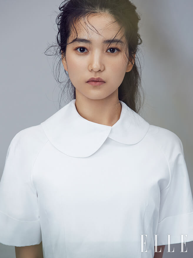 Doe-Eyed Kim Tae Ri on the Cover of Elle Korea - POPdramatic