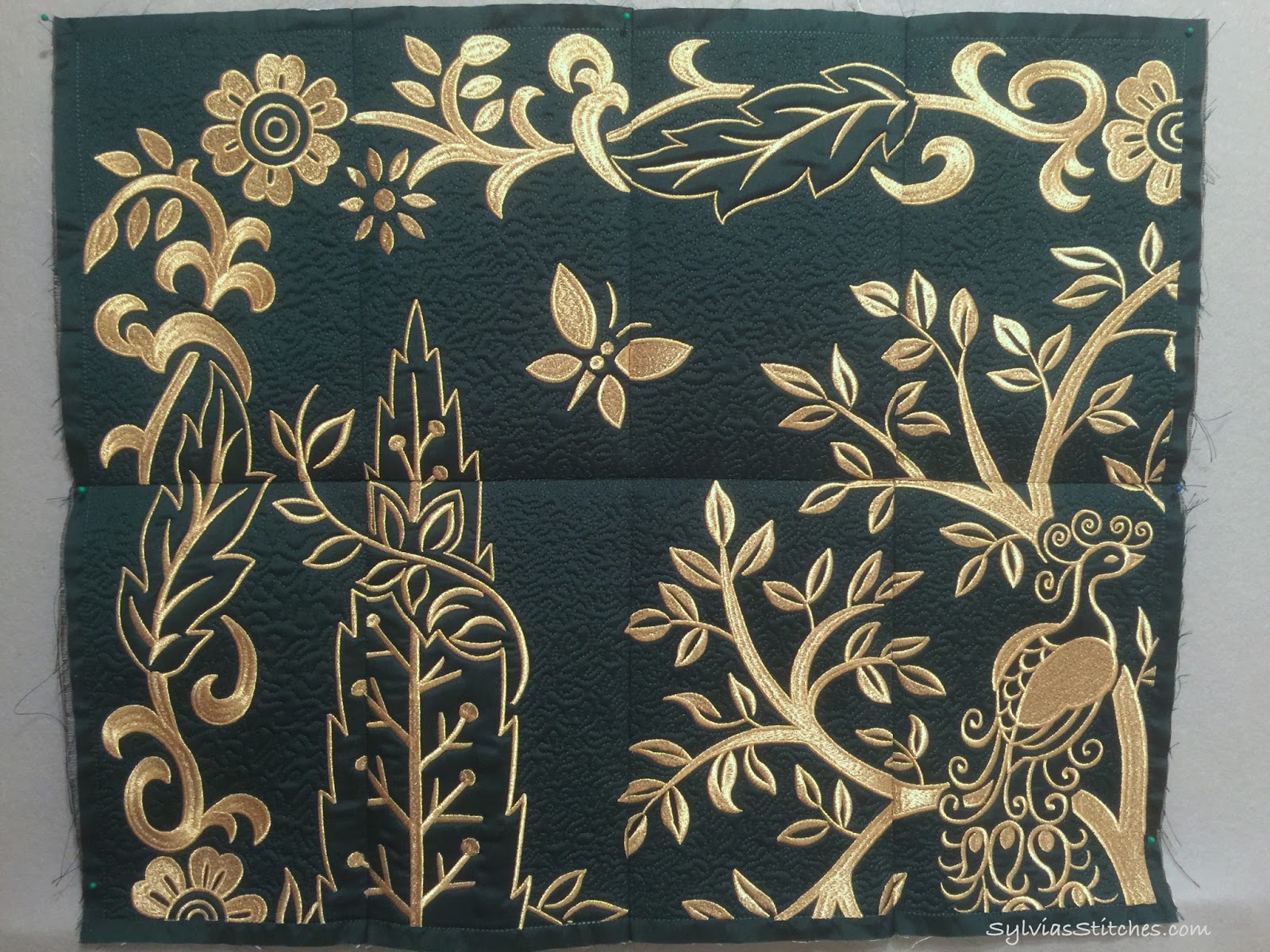 WOW Golden Tapestry Still Working Sylvia's Stitches