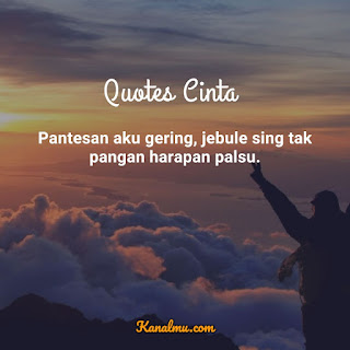 Kata kata bucin bahasa jawa