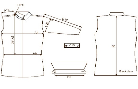 Standard Measuring Positions for Apparel Products and Measurements ...