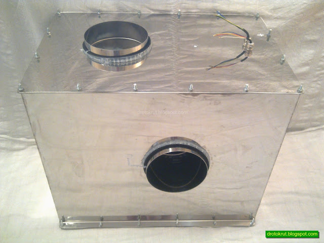 Шумоизолированный корпус из нержавеющей стали для центробежного вентилятора
