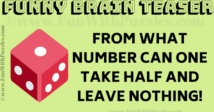 Funny Maths Question for Kids: Puzzle and Answer
