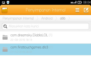 cara instal android game