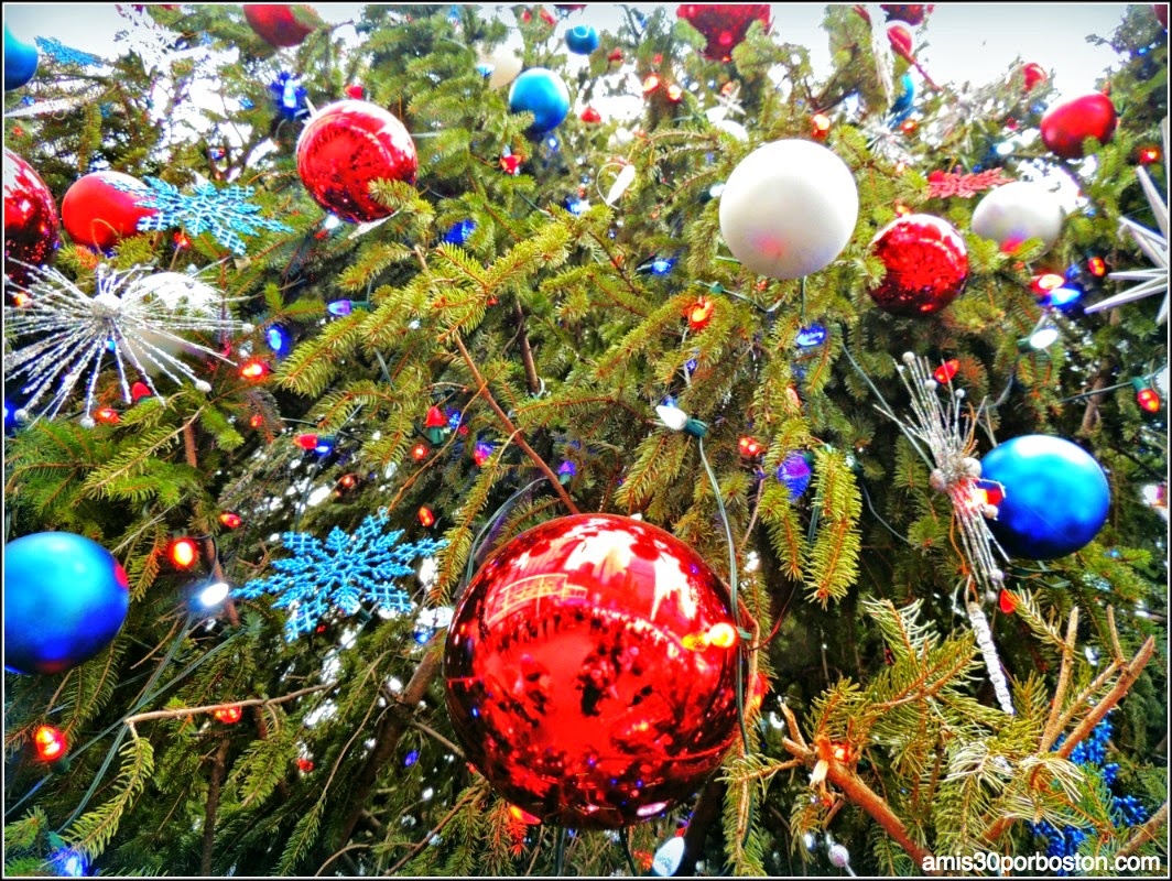Árbol de Navidad del Bryant Park en Nueva York