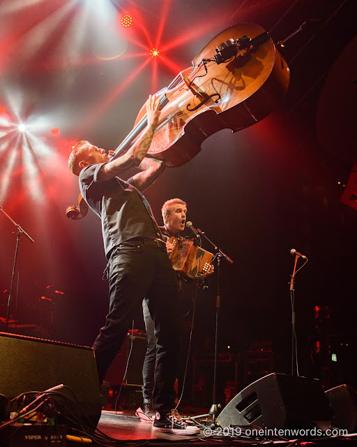 Skinny Lister at Rebel on October 30, 2019 Photo by John Ordean at One In Ten Words oneintenwords.com toronto indie alternative live music blog concert photography pictures photos nikon d750 camera yyz photographer