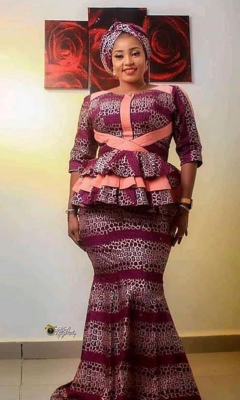 Hausa Skirt and Blouse Styles for African Queen