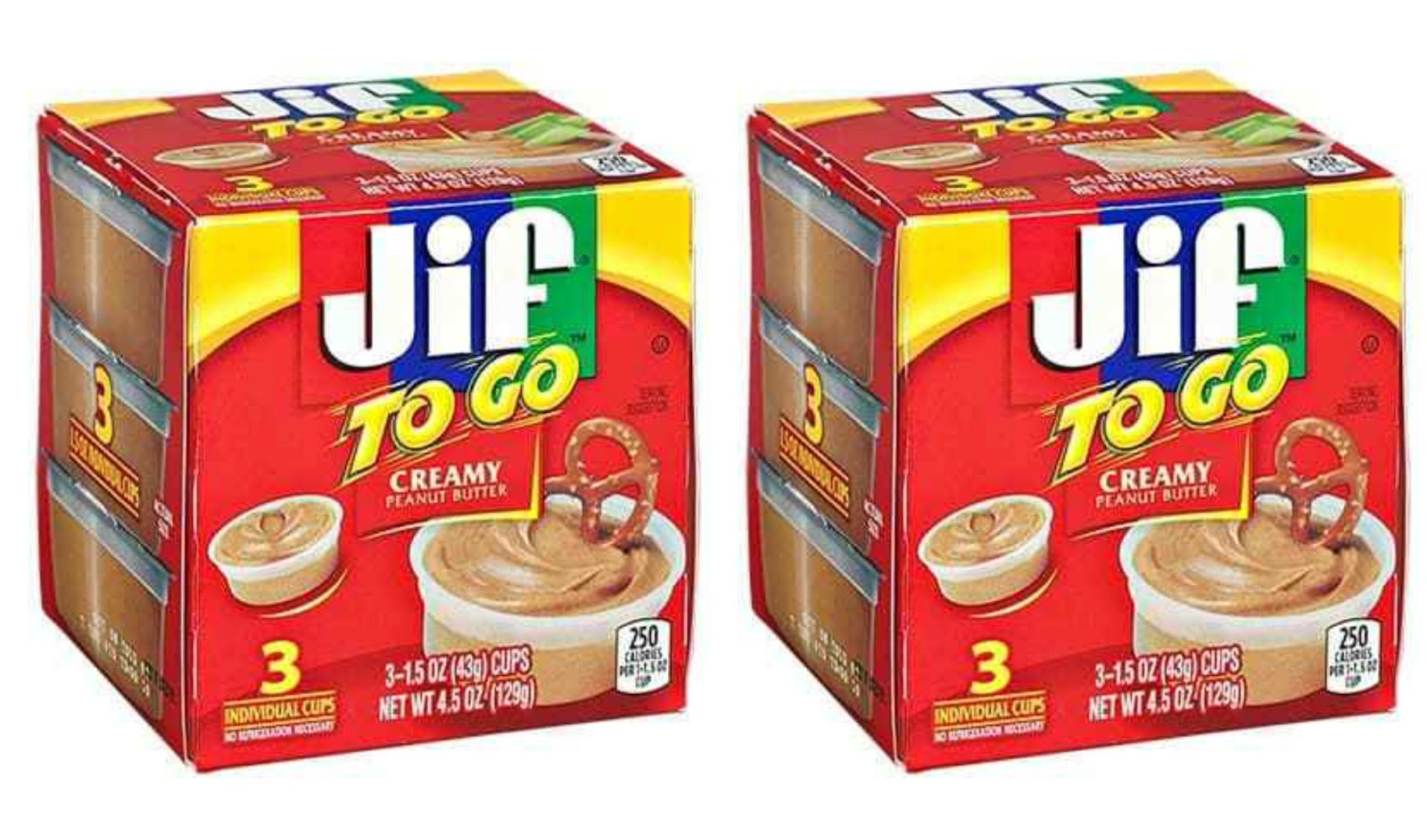 Dollar Tree Jif To Go Peanut Butter 38 Cents Each!