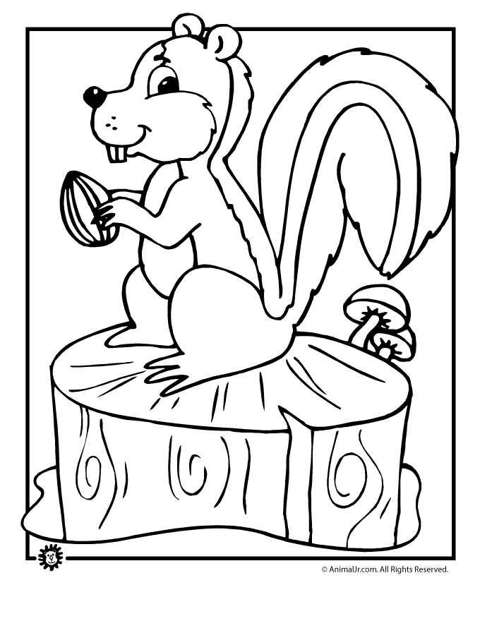 fall coloring book pages - photo #21