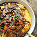 Vegan Creamy Polenta and Red Wine Mushrooms