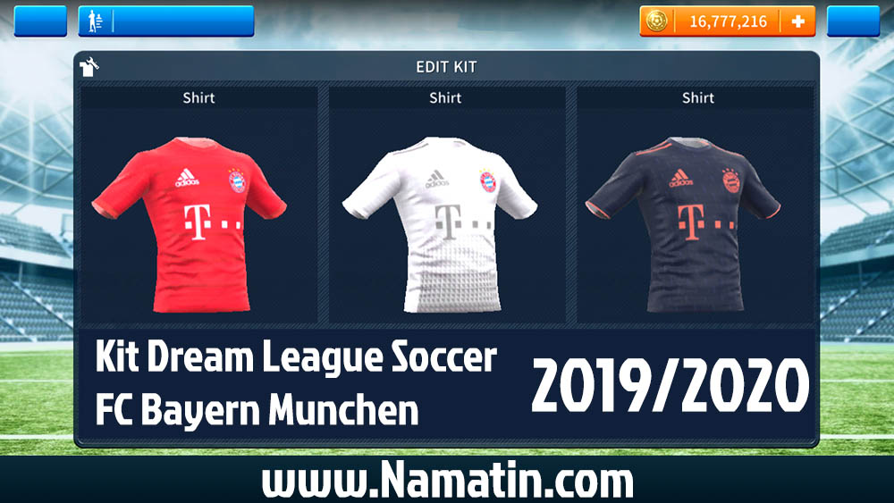 Logo & Kit DLS Bayern Munchen 2023 2024 UPDATE!! Namatin