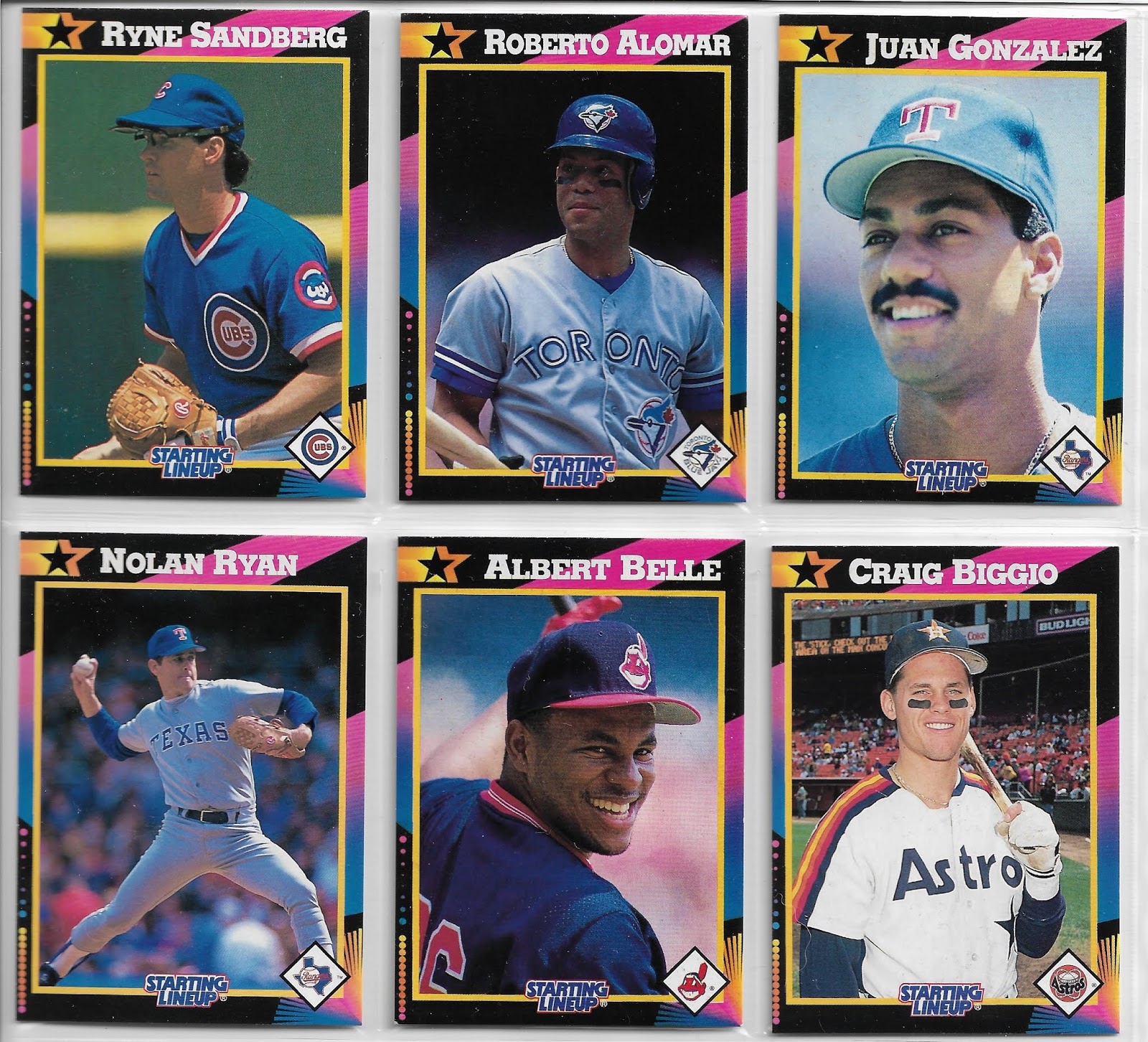 Tony's Sports Pub My Favorite Starting Lineup Card Design (1992