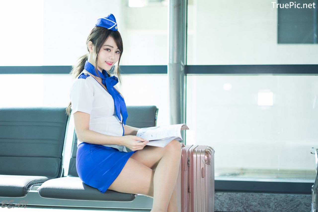 Image-Taiwan-Social-Celebrity-Sun-Hui-Tong-孫卉彤-Stewardess-High-speed-Railway-TruePic.net- Picture-44