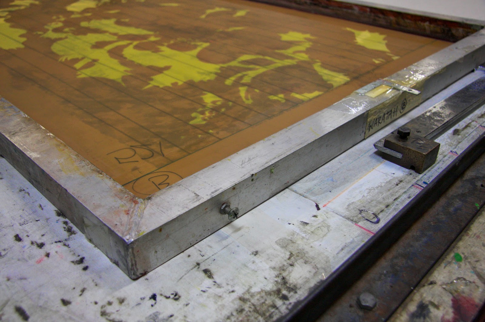 Tales From A Printroom Hand Screen Printing Tables