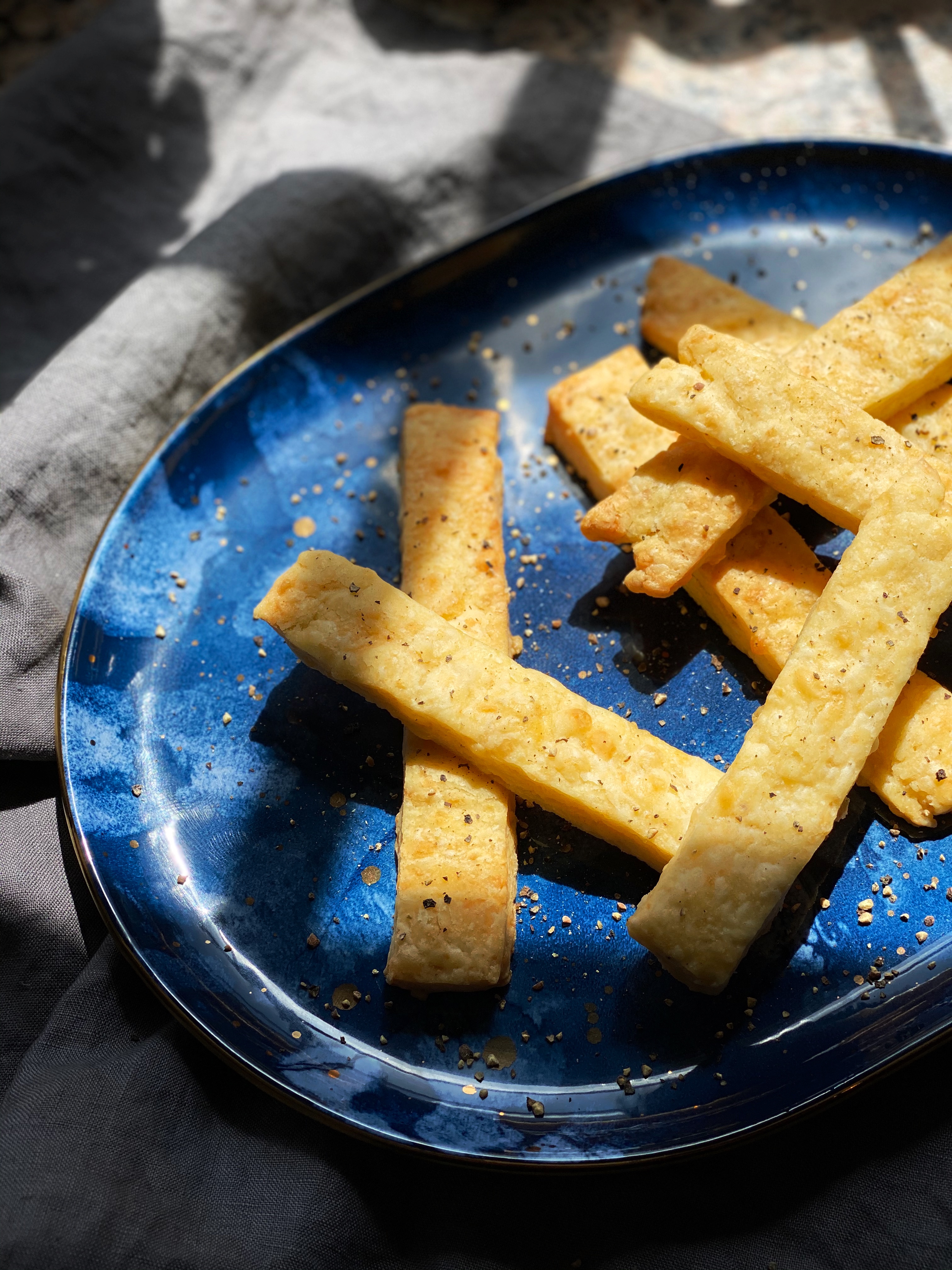 RECIPE BUTTERY BLACK PEPPER CHEESE STRAWS Nancy WhittingtonCoates