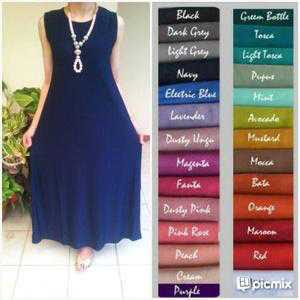 Gamis Yukensi Jersey Polos