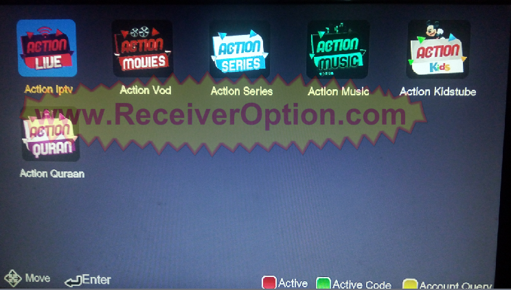 VISION STAR 1507G 1G 8M NEW SOFTWARE WITH G SHARE PLUS & ACTION IPTV