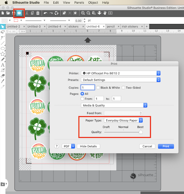 Silhouette Studio Slow to Print 3 Ways for Faster Printing