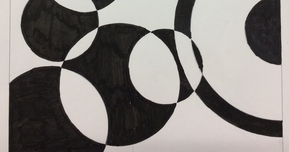 Visual Arts Composition with circles