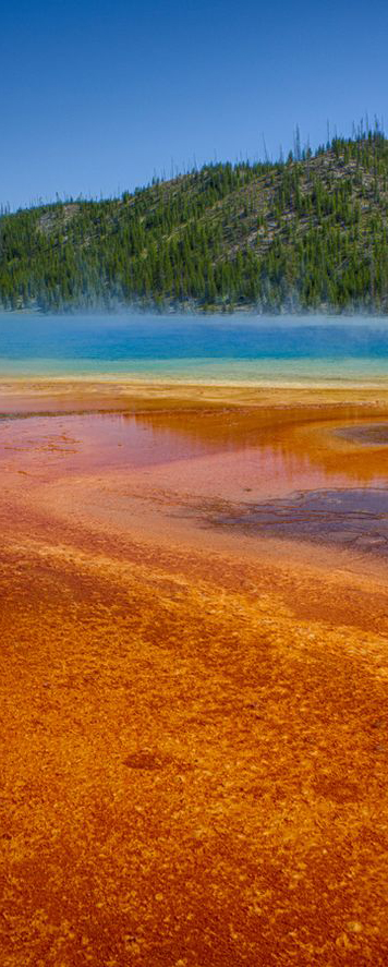 Grand Prismatic Spring in Yellowstone National Park, Wyoming and 50+ Secret Places in America That Most Tourists Don't Know About Grand Prismatic Spring in Yellowstone National Park, Wyoming and 50+ Secret Places in America That Most Tourists Don't Know About