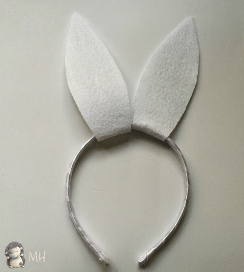 Diadema con Orejitas de Conejo para Pascua,