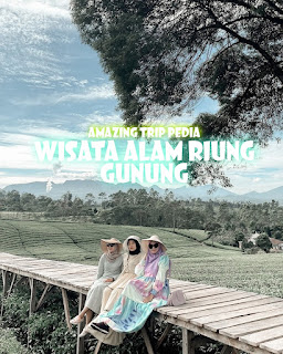 Duduk Santai di Wisata Alam Riung Gunung Bandung