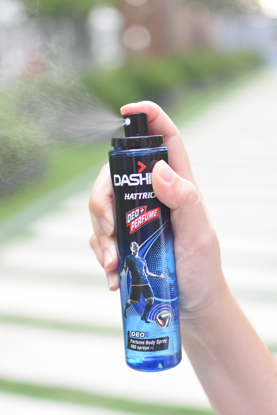 Dashing deodorant