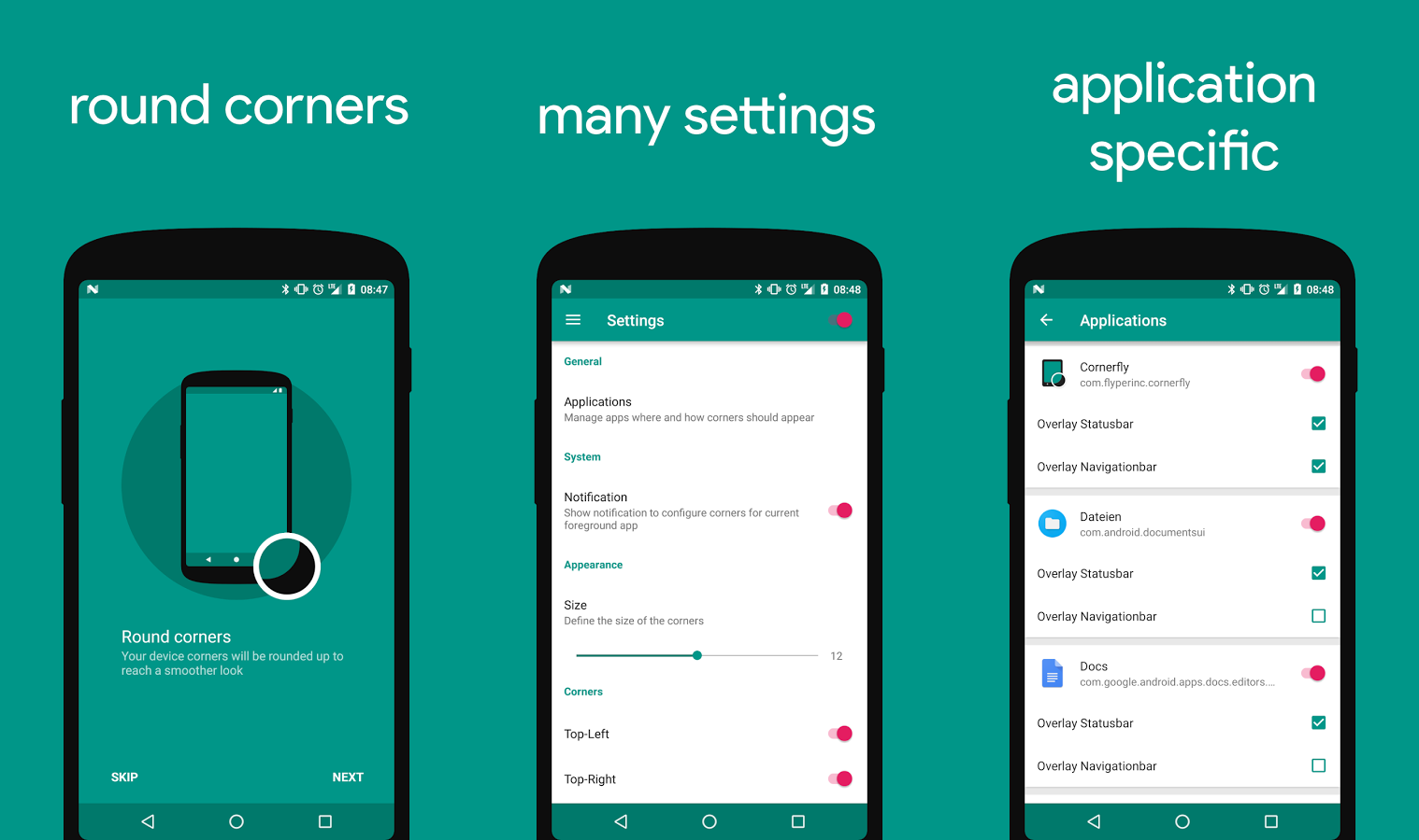 How To Get Round Corners On Your Android Device No Root!